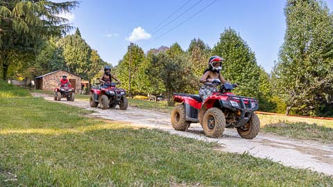 Misty Mountain On-Site Activities, Toboggan, Quad Bikes