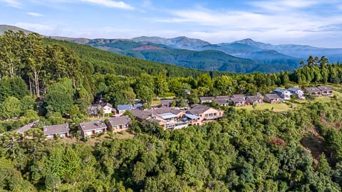 Misty Mountain - Aerial View